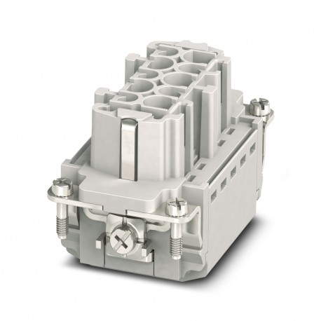 HC-B10-I-PT-F - HC-B10-I-PT-F 1407729 PHOENIX CONTACT HEAVYCON socket insert, B10 series, 10 + PE-pos., push-in connection
