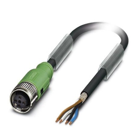 SAC-4P-10,0-PUR/FS SH SCO - SAC-4P-10,0-PUR/FS SH SCO 1407786 PHOENIX CONTACT Sensor/Actuator cable, 4-position, PUR halogen-free, black..