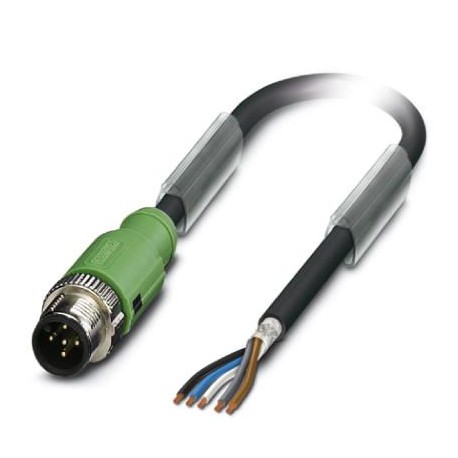 SAC-5P-MS/ 1,5-PUR SH SCO - SAC-5P-MS/ 1,5-PUR SH SCO 1407804 PHOENIX CONTACT Sensor/Actuator cable, 5-position, PUR halogen-free, black..