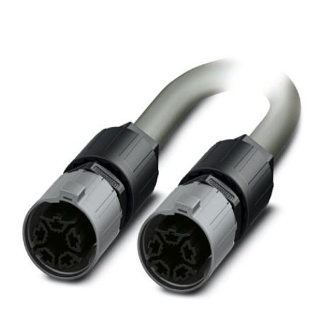 QPD 5P/10,0-PVC/5P 5X2,5 BK - QPD 5P/10,0-PVC/5P 5X2,5 BK 1408723 PHOENIX CONTACT Connecting cable