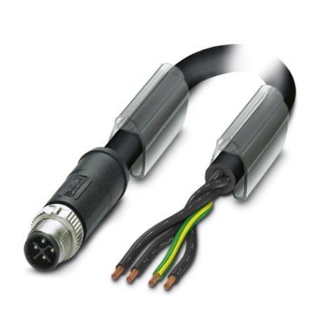 SAC-4P-M12MSS/ 2,0-PUR PE - SAC-4P-M12MSS/ 2,0-PUR PE 1408836 PHOENIX CONTACT Power cable