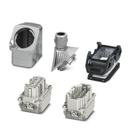 HC-EVO-B10PT-BWD-HL-M25ELC-AL - HC-EVO-B10PT-BWD-HL-M25ELC-AL 1411488 PHOENIX CONTACT Connector set