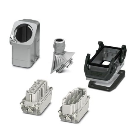 HC-EVO-B16PT-BWD-HH-M25ELC-AL - HC-EVO-B16PT-BWD-HH-M25ELC-AL 1411489 PHOENIX CONTACT Connector set