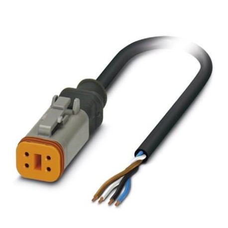 SAC-4P-3,0-PUR/DTFS - SAC-4P- 3,0-PUR/DTFS 1415008 PHOENIX CONTACT Sensor/actuator cable