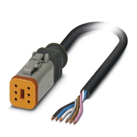 SAC-6P-5,0-PUR/DTFS - SAC-6P- 5,0-PUR/DTFS 1415028 PHOENIX CONTACT Sensor/actuator cable