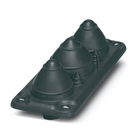 MC-3/7-MULTI-67-PVO-BK - MC-3/7-MULTI-67-PVO-BK 1415235 PHOENIX CONTACT Cable feed-through plates