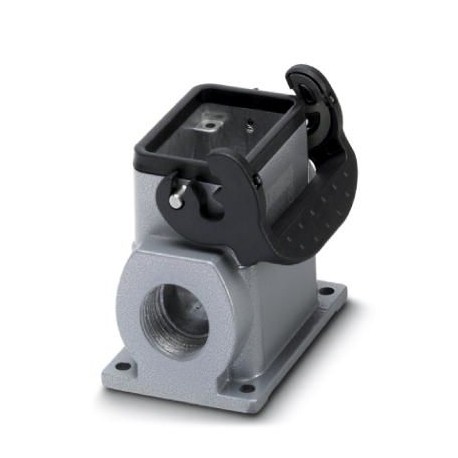 HC-B 6-SML-74/O2M25 - HC-B 6-SML-74/O2M25 1460195 PHOENIX CONTACT HEAVYCON box mounting base B6, with single locking latch. Height..