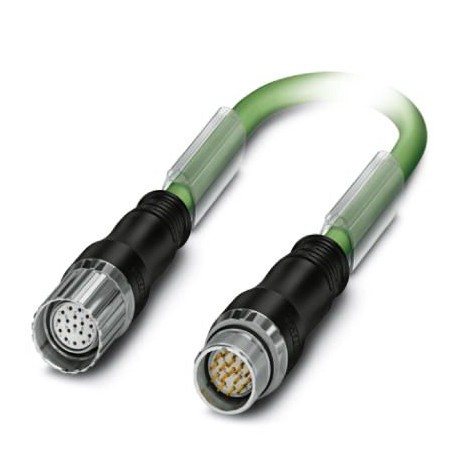 K-17-M23 M9/2,0-E01/M23 F8 - K-17-M23 M9/2,0-E01/M23 F8 1619295 PHOENIX CONTACT Connector in molded plastic on both sides