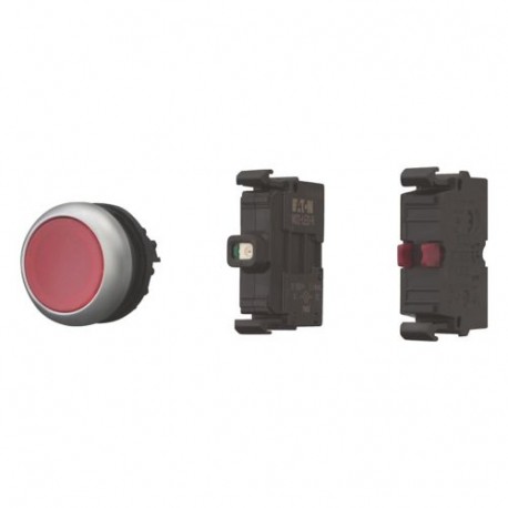 M22-DL-R-K01LED-BVP - M22-DL-R-K01LED-BVP 132612 Y7-132612 EATON ELECTRIC Illuminated pushbutton actuators, complete device