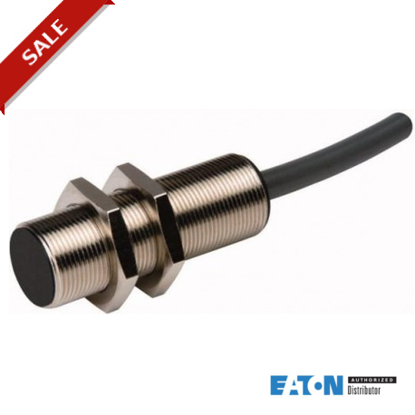 E57-18GE08-C - E57-18GE08-C 135912 EATON ELECTRIC Proximity switch, inductive, 1N/O, Sn 8mm, 3L, 10-30VDC, NPN, M18, metal,..