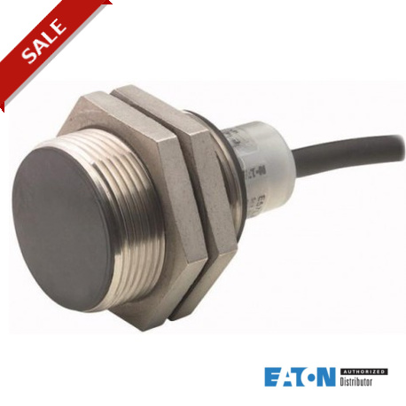 E57SBL30T111 - E57SBL30T111 136180 EATON ELECTRIC Proximity switch, inductive, 1 N/C, Sn 10mm, 3L, 6-48VDC, PNP, M30, metal..