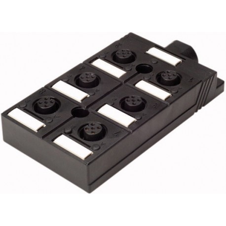 CBDR6PSC - CBDR6PSC 136320 EATON ELECTRIC Connection block, 6-way, M12, PNP, ferrule connection