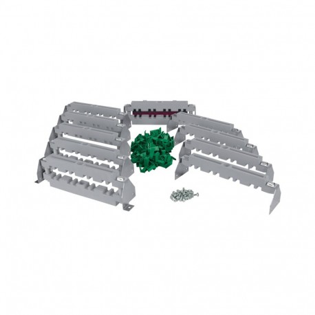 XDSF10-50-MC - XDSF10-50-MC 151201 Y7-151201 EATON ELECTRIC Busbar support set, for dropper bar, 3/4p, 1000A, 50kA