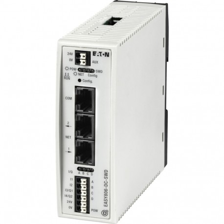 EASY806-DC-SWD - EASY806-DC-SWD 152902 EATON ELECTRIC Control relay, 24 V DC, 4DI(2DI, 2DO), easyNet, SmartWire-DT