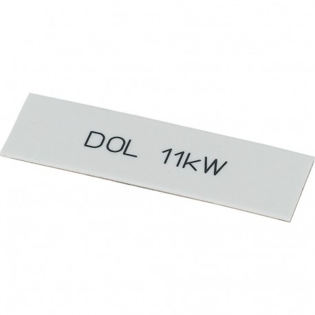 XANP-MC-DOL1,1KW - XANP-MC-DOL1,1KW 155299 EATON ELECTRIC Labeling strip, DOL 1.1KW