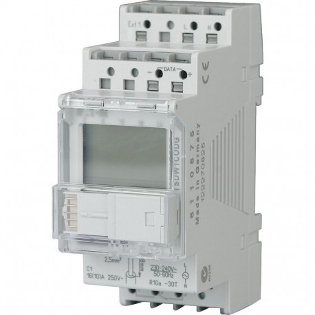 TSDW1CODG - TSDW1CODG 167382 EATON ELECTRIC Series connection digital time switch 1 channel, 7 days, text line, 1 TLE