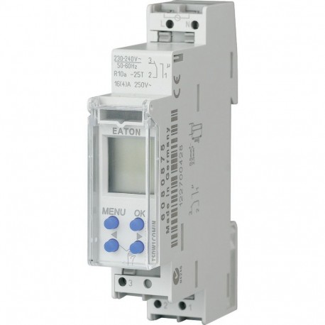 TSDW1COMIN - TSDW1COMIN 167383 Y7-167383 EATON ELECTRIC Series connection digital time switch 1 channel, 7 days, text lin..