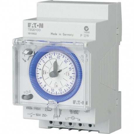 TSQD1CO - TSQD1CO 167390 Y7-167390 EATON ELECTRIC Series connection time switch 24 hrs., series connection time switch..