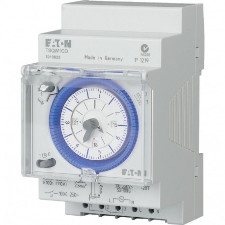 TSQW1CO - TSQW1CO 167392 Y7-167392 EATON ELECTRIC Series connection time switch 7 days, series connection time switch,..