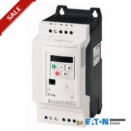 DC1-349D5FB-A20N - DC1-349D5FB-A20N 169487 EATON ELECTRIC Variable frequency drive, 400 V AC, 3-phase, 9.5 A, 4 kW, IP20/NEMA 0..