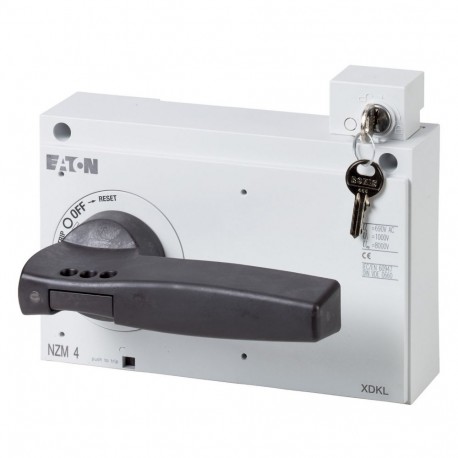NZM4-XDKL - NZM4-XDKL 172539 Y7-172539 EATON ELECTRIC Rotary handle, + key lock, size 4