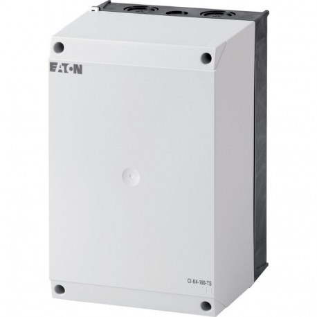 CI-K4-160-TS - CI-K4-160-TS 206890 Y7-206890 EATON ELECTRIC Insulated enclosure, HxWxD 240x160x160mm, +mounting rail