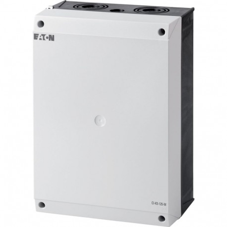 CI-K5-125-M - CI-K5-125-M 206899 Y7-206899 EATON ELECTRIC Insulated enclosure, HxWxD 280x200x125mm, +mounting plate