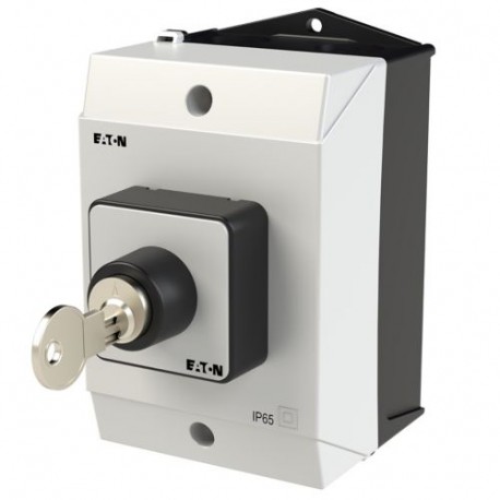 T0-1-102/I1/S - T0-1-102/I1/S 207063 Y7-207063 EATON ELECTRIC ON-OFF switches, 2 pole, 20 A, Key operated lock mechanism S-T..