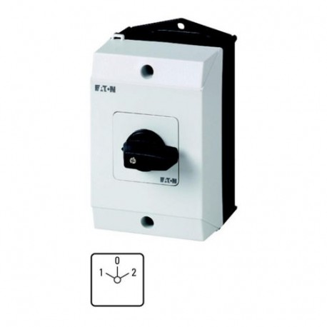 T0-1-8210/I1 - T0-1-8210/I1 207076 Y7-207076 EATON ELECTRIC Changeoverswitches, Contacts: 2, 20 A, front plate: 1-0-2, 60 °..