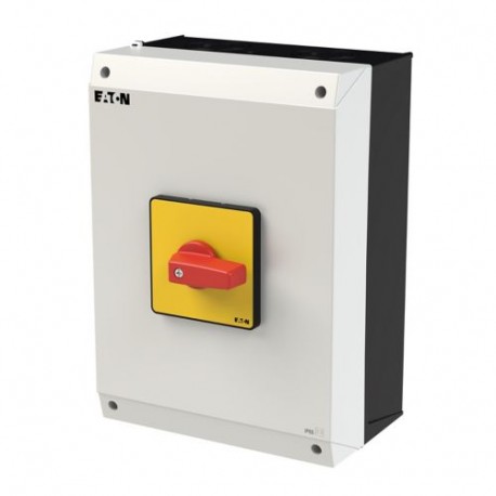 P3-100/I5-RT/N - P3-100/I5-RT/N 207383 Y7-207383 EATON ELECTRIC On-Off switch, 3 pole + N, 100 A, Emergency-Stop function, su..