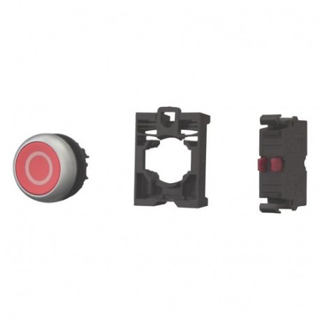 M22-D-R-X0/K01 - M22-D-R-X0/K01 216510 Y7-216510 EATON ELECTRIC Pushbutton actuator, 1N/C flush, red, front mount