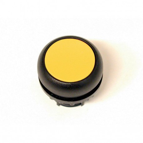 M22S-DR-Y - M22S-DR-Y 216622 Y7-216622 EATON ELECTRIC Pushbutton, flush, yellow, maintained