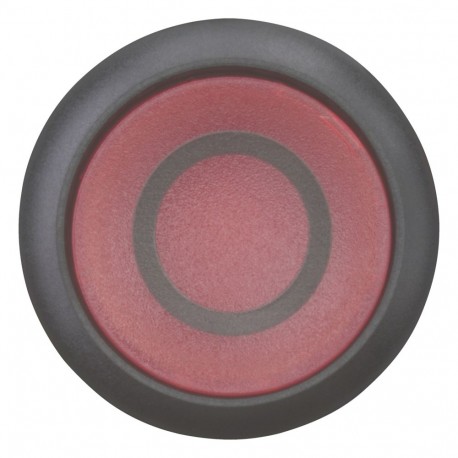 M22S-DL-R-X0 - M22S-DL-R-X0 216937 Y7-216937 EATON ELECTRIC Illuminated pushbutton actuator, flush, red 0, momentary