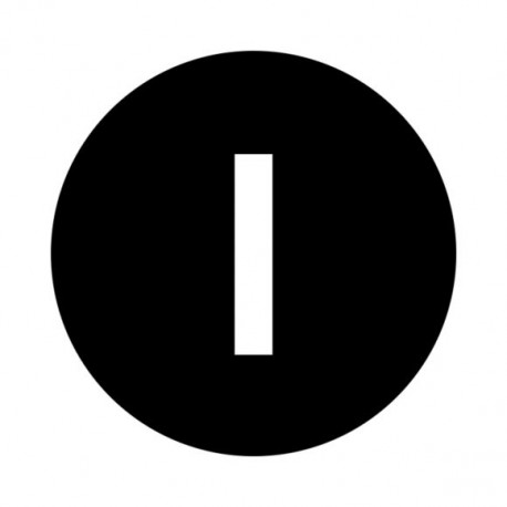 M22-XDP-S-X1 - M22-XDP-S-X1 218255 Y7-218255 EATON ELECTRIC Button plate, mushroom black, I