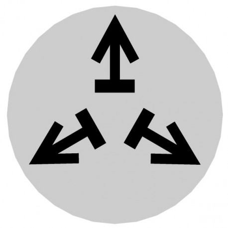 M22-XDL-W-X15 - M22-XDL-W-X15 218313 Y7-218313 EATON ELECTRIC Button lens, flat white, symbol solve