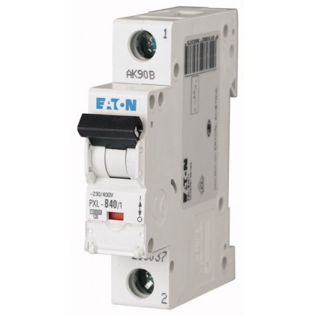 PXL-C40/1 - PXL-C40/1 236063 EATON ELECTRIC Over current switch, 40A, 1p, C-Char, AC