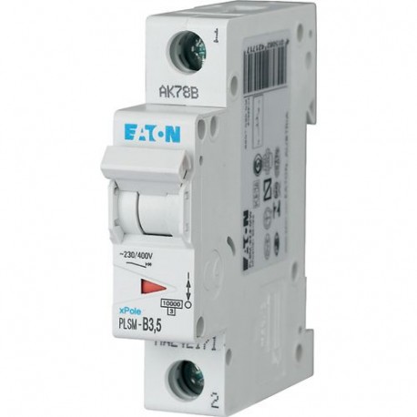 PLSM-D3,5-MW - PLSM-D3,5-MW 242220 EATON ELECTRIC Over current switch, 3, 5 A, 1p, type D characteristic