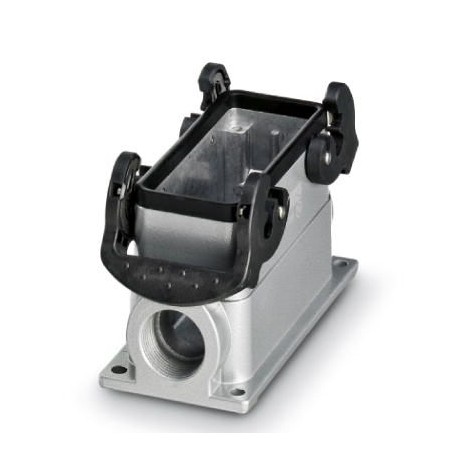 HC-B 16-SMQ-67/O2PG21 - HC-B 16-SMQ-67/O2PG21 1673753 PHOENIX CONTACT Box mounting base, with double locking latch, height 67 mm, wi..