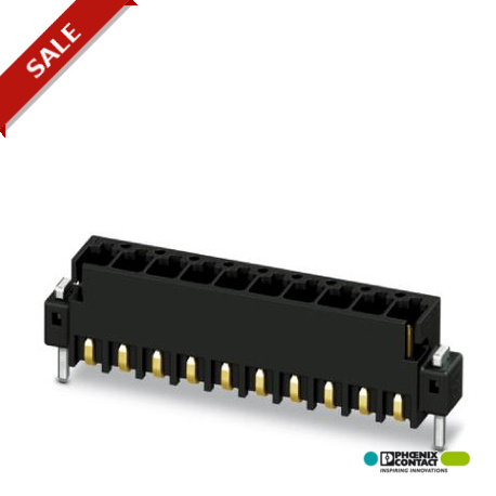 MCV 0,5/ 8-G-2,54 SMDR44C1 - MCV 0,5/ 8-G-2,54 SMDR44C1 1706104 PHOENIX CONTACT Header, Nominal current: 6 A, Rated voltage (III/2): 160 ..