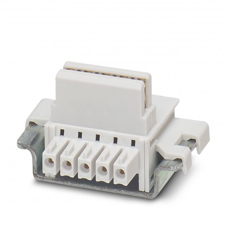 ME 17,5 TBUS 1,5/4P1S KMGY - ME 17,5 TBUS 1,5/4P1S KMGY 2201731 PHOENIX CONTACT DIN rail bus connectors