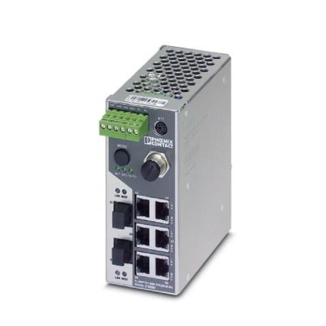 FL SWITCH SMN 6TX/2POF-PN - FL SWITCH SMN 6TX/2POF-PN 2700290 PHOENIX CONTACT Industrial Ethernet Switch