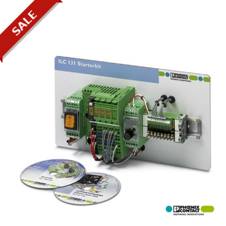 ILC 131 STARTERKIT - ILC 131 STARTERKIT 2701835 PHOENIX CONTACT ILC 131 starter kit incl. ILC 131 ETH, control panel, power suppl..