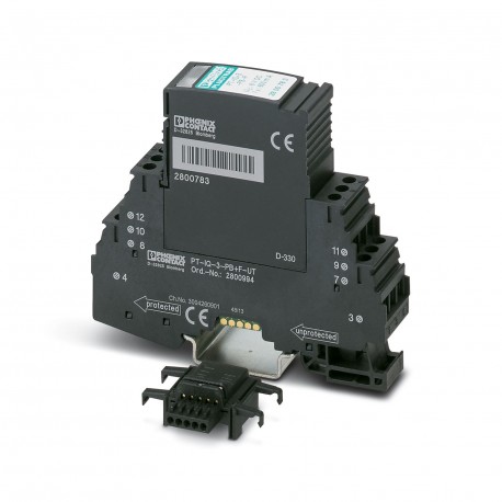 PT-IQ-3-PB+F-UT - PT-IQ-3-PB+F-UT 2800994 PHOENIX CONTACT Surge protection device