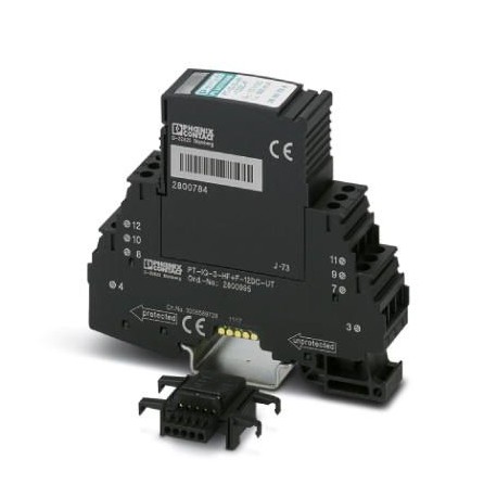 PT-IQ-3-HF+F-12DC-UT - PT-IQ-3-HF+F-12DC-UT 2800995 PHOENIX CONTACT Surge protection device