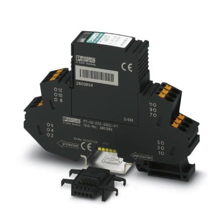 PT-IQ-2X2-24DC-PT - PT-IQ-2X2-24DC-PT 2801263 PHOENIX CONTACT Surge protection device