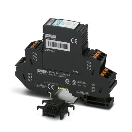 PT-IQ-2X2+F-24DC-PT - PT-IQ-2X2+F-24DC-PT 2801264 PHOENIX CONTACT Surge protection device