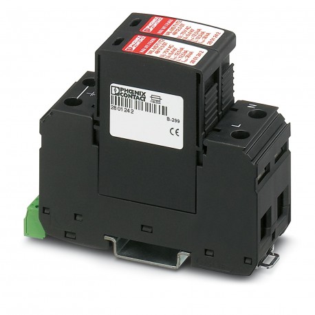VAL-MS-T1/T2 48/12.5/1+1V-FM - VAL-MS-T1/T2 48/12.5/1+1V-FM 2801533 PHOENIX CONTACT Lightning/surge arrester type 1/2