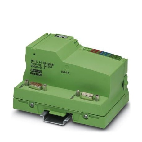 IBS IL 24 BK-DSUB-PAC - IBS IL 24 BK-DSUB-PAC 2861593 PHOENIX CONTACT Bus coupler