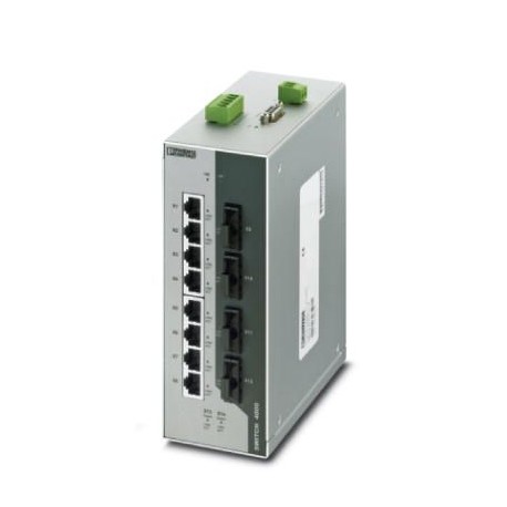 FL SWITCH 4008T-2GT-4FX SM - FL SWITCH 4008T-2GT-4FX SM 2891061 PHOENIX CONTACT Industrial Ethernet Switch