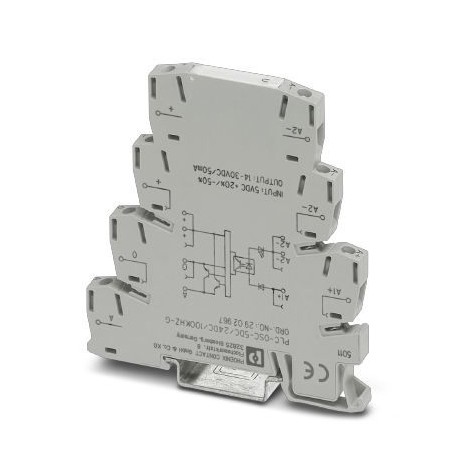 PLC-OSC-5DC/ 24DC/100KHZ-G - PLC-OSC- 5DC/ 24DC/100KHZ-G 2902967 PHOENIX CONTACT Solid-state relay module